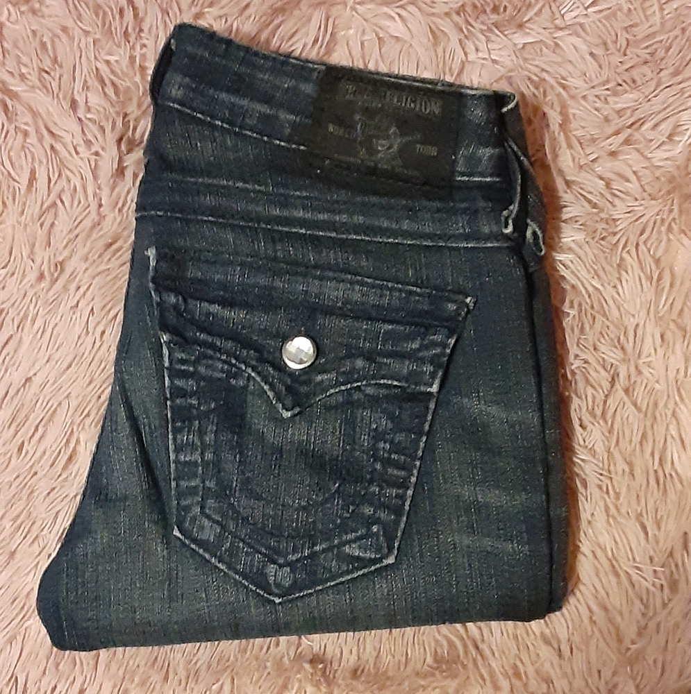 2 pair of true religion Jean's sz 24 - Picture 6 of 9